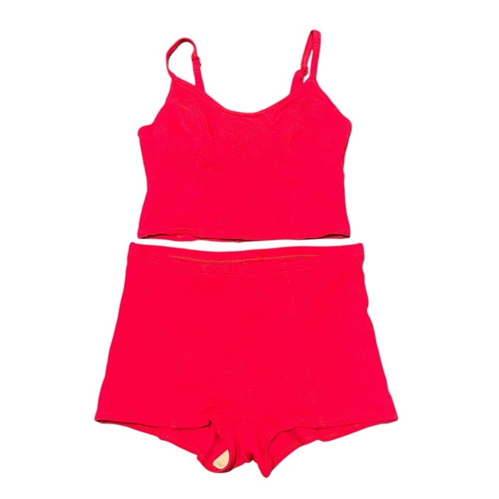 Vintage 90’s Christina Floral Tankini Shorts Bathing Suit